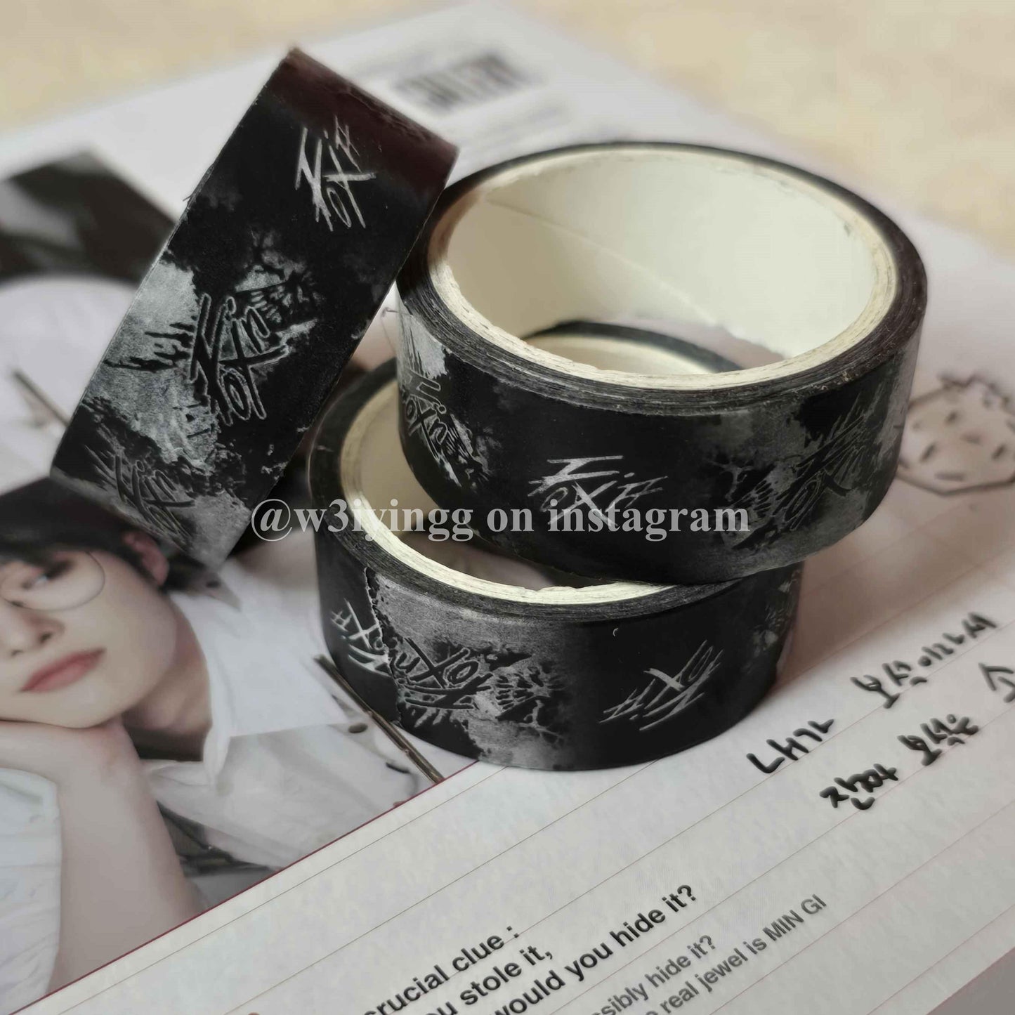Fix On/Fix Off Washi Tape